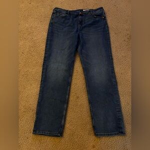 Marks & Spencer sienna ankle straight leg Jean. Size 18.